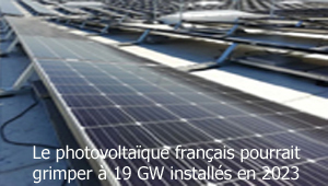 08 002 photovoltaiques grimpe 19Gw + titre